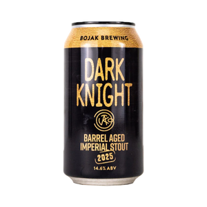 Bojak Brewing - Dark Knight 2025 Barrel Aged Imperial Stout 14.6% 375ml Can