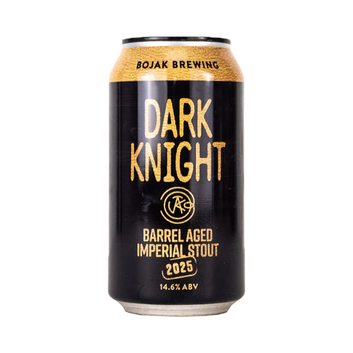 Bojak Brewing - Dark Knight 2025 Barrel Aged Imperial Stout 14.6% 375ml Can