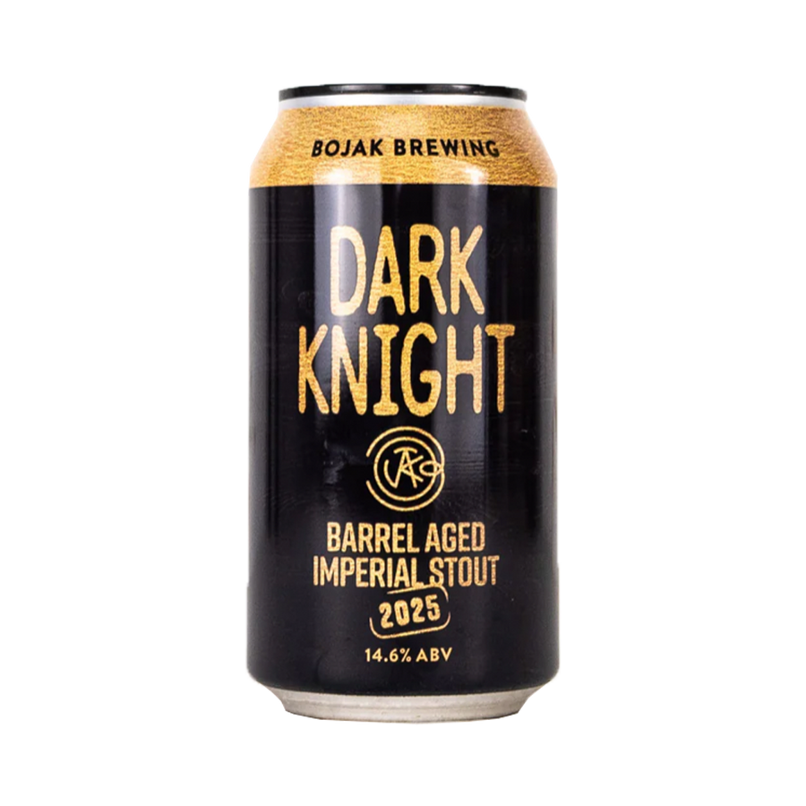 Bojak Brewing - Dark Knight 2025 Barrel Aged Imperial Stout 14.6% 375ml Can