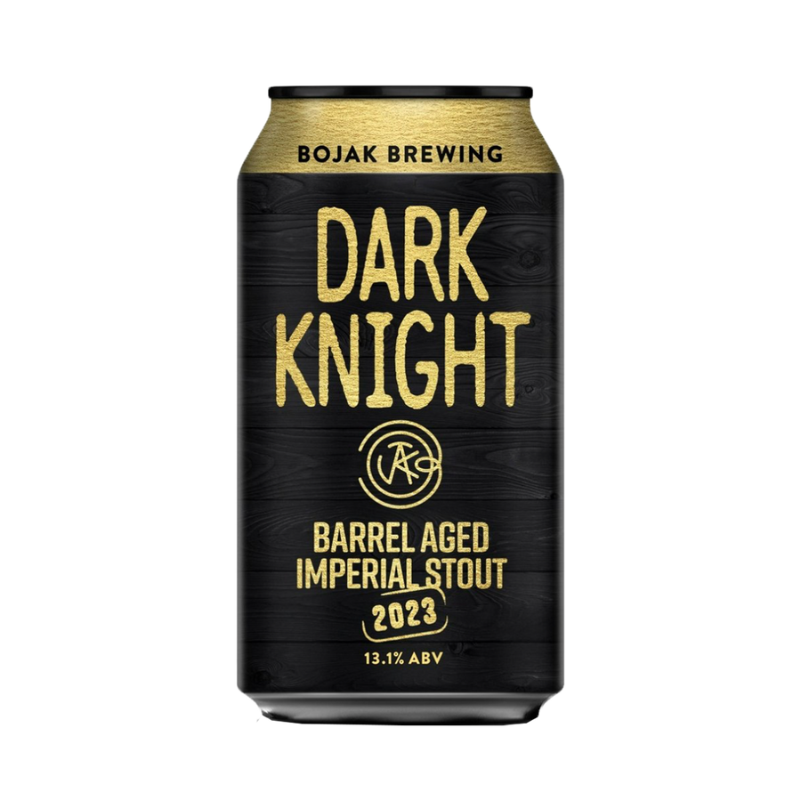 Bojak Brewing - Dark Knight 2023 Barrel Aged Imperial Stout 13.1% 375ml Can