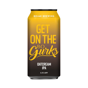 Bojak Brewing - Get on the Bo Gurks Oatcream IPA 6.5% 440ml Can