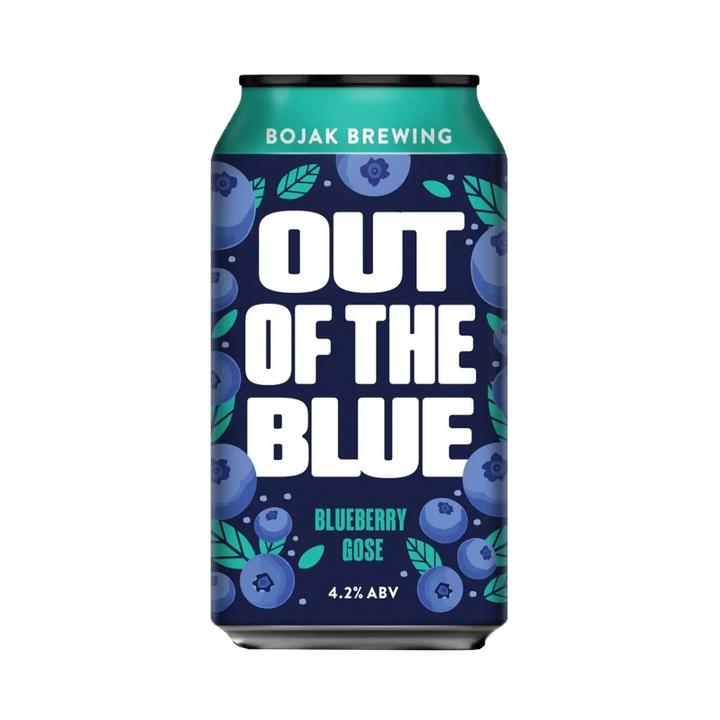 Bojak Brewing - Out of the Blue Blueberry Gose 4.2% 375ml Can