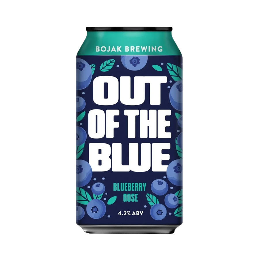 Bojak Brewing - Out of the Blue Blueberry Gose 4.2% 375ml Can