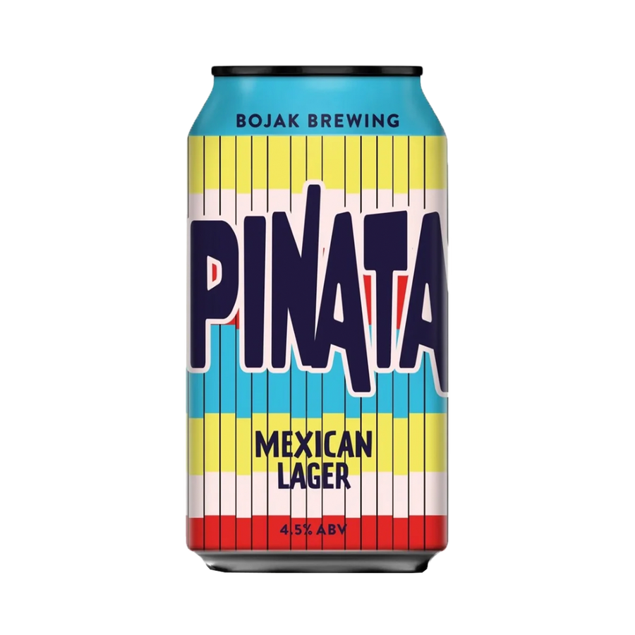Bojak Brewing - Pinata Mexican Lager 4.5% 375ml Can