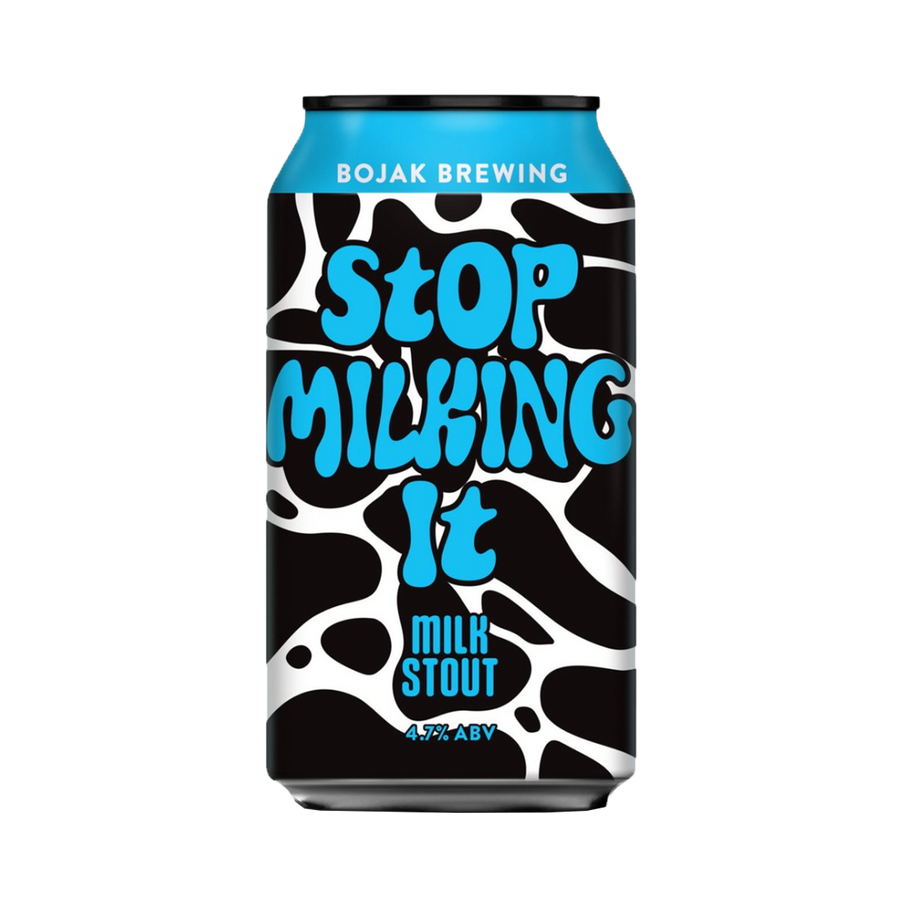 Bojak Brewing - Stop Milking It Milk Stout 4.7% 375ml Can