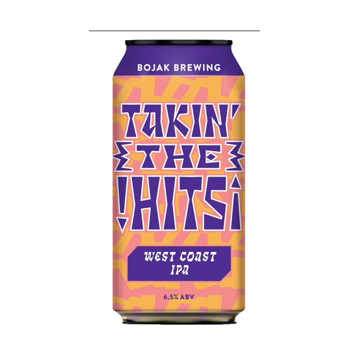 Bojak Brewing - Takin the Hits West Coast IPA 6.5% 440ml Can