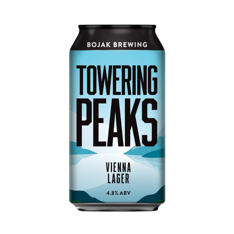 Bojak Brewing - Towering Peaks Vienna Lager 4.8% 375ml Can