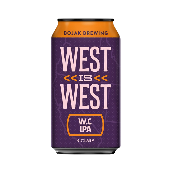 Bojak Brewing - West is West West Coast IPA 6.7% 375ml Can