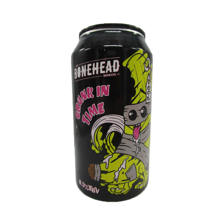 Bone Head Brewing - Crunk In Time Hazy DBL IPA 8.3% 375ml Can