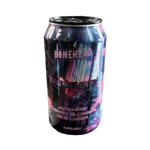 Bone Head Brewing - Japanese Cherry Blossom Rice Lager 4.9% 375ml Can