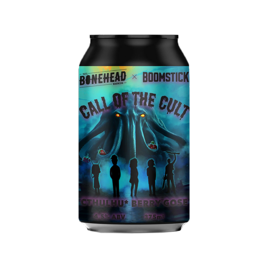 Bone Head Brewing - Call of the Cult Cthulhu Berry Gose  4.5% 375ml Can