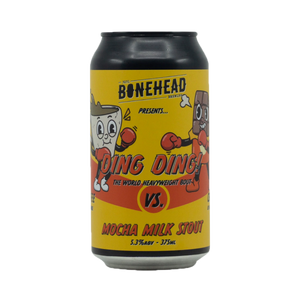 Bone Head Brewing - Ding Ding! Mocha Milk Stout 5.3% 375ml Can