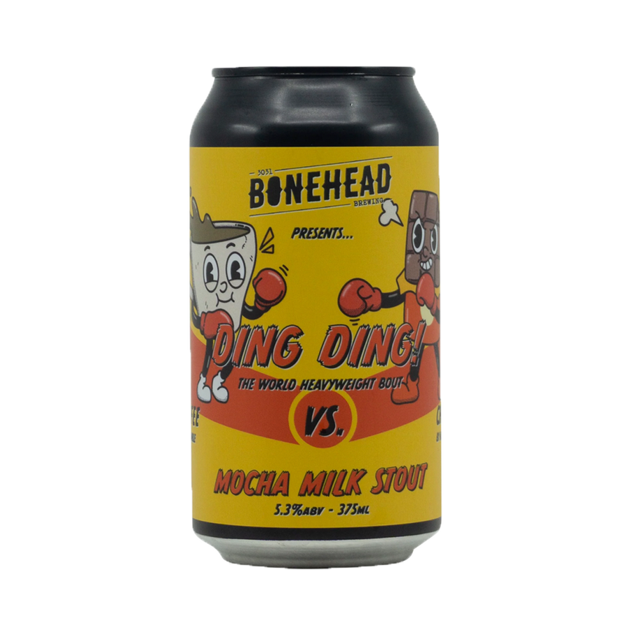 Bone Head Brewing - Ding Ding! Mocha Milk Stout 5.3% 375ml Can