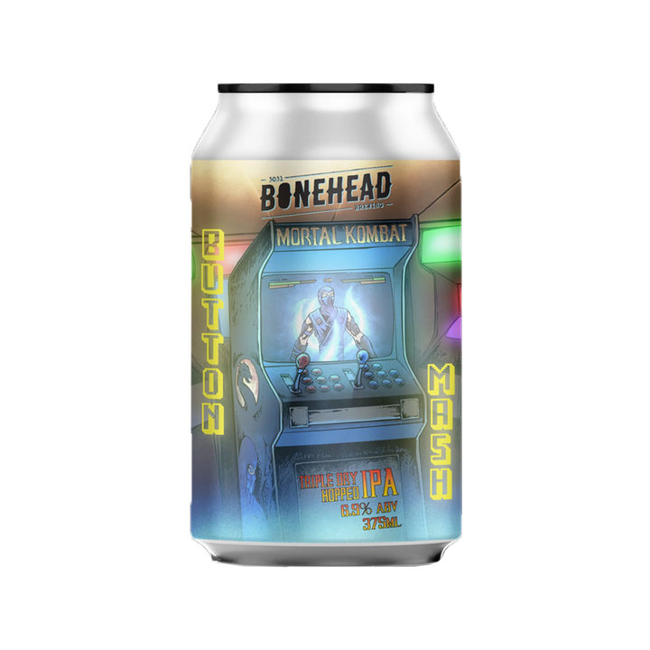 Bone Head Brewing - Button Mash TDH IPA 6.9% 375ml Can