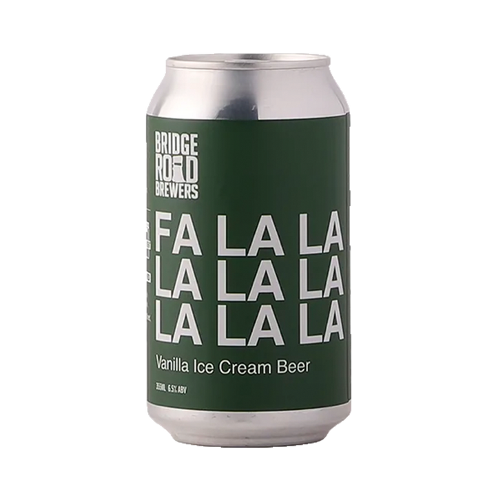 Bridge Road Brewers - Fa La La La La La La La La Vanilla Ice Cream Beer 6.5% 355ml Can