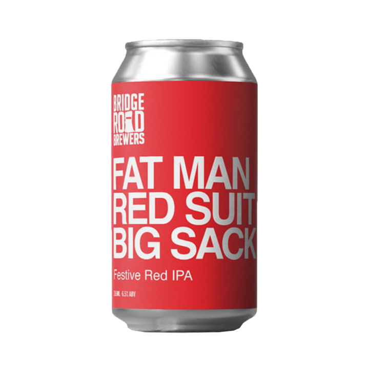 Bridge Road Brewers - Fat Man Red Suit Big Sack Festive Red IPA 6.5% 355ml Can