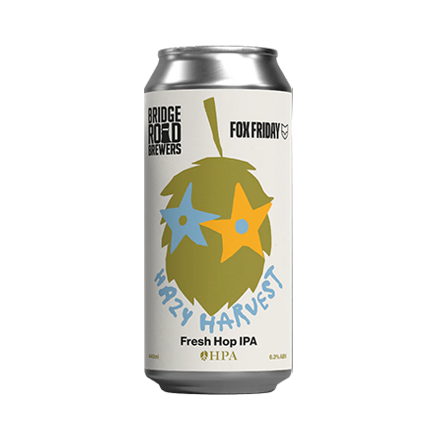 Bridge Road Brewers - Fresh Hop 2024 Hazy Harvest IPA 6.4% 440ml Can