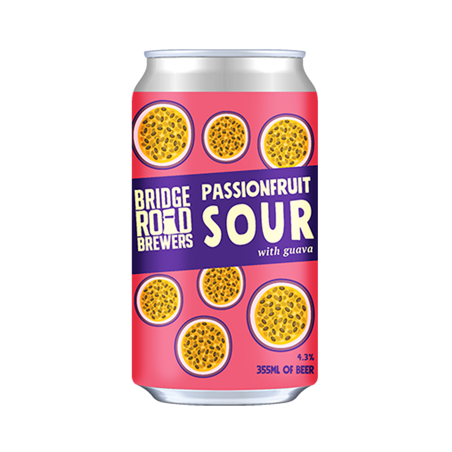 Bridge Road Brewers - Passionfruit Sour with Guava 4.3% 355ml Can