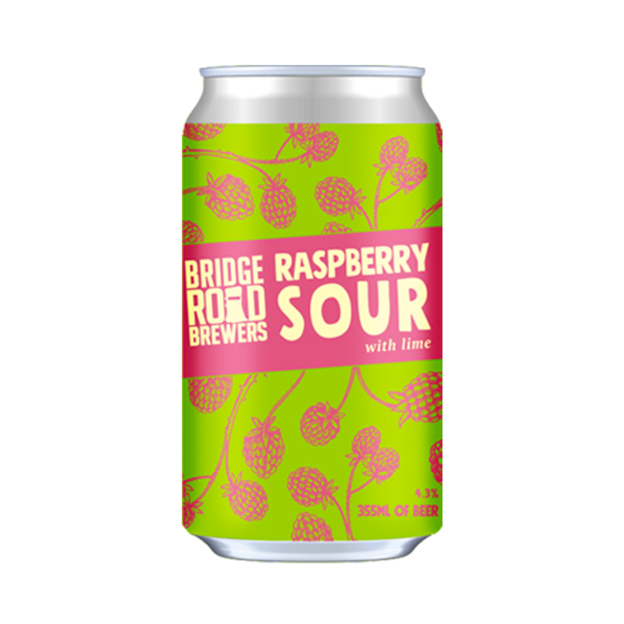 Bridge Road Brewers - Raspberry with Lime Sour 4.3% 355ml Can