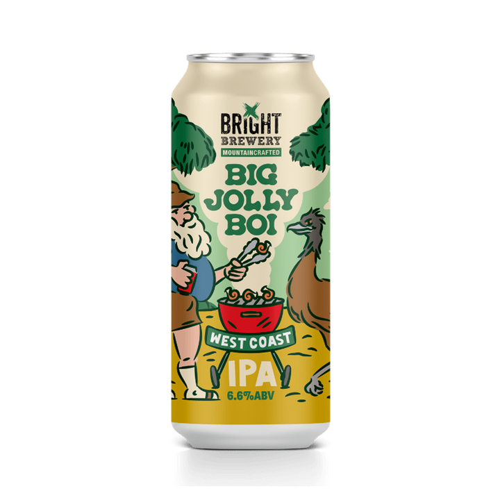 Bright Brewery - Big Jolly Boi West Coast IPA 6.6% 440ml Can