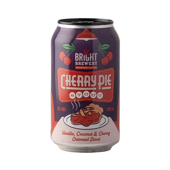 Bright Brewery - Cherry Pie Stout 6% 355ml Can