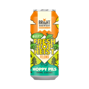 Bright Brewery - Fresh Hop Heist Hoppy Pilsner 5% 440ml Can