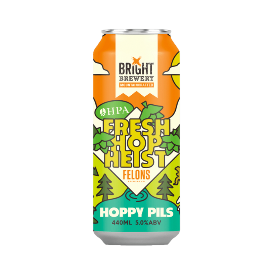 Bright Brewery - Fresh Hop Heist Hoppy Pilsner 5% 440ml Can