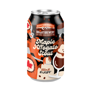 Bright Brewery - Maple Affogato Stout 6% 355ml Can