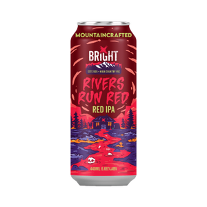 Bright Brewery - Rivers Run Red Red IPA 6.66% 440ml Can