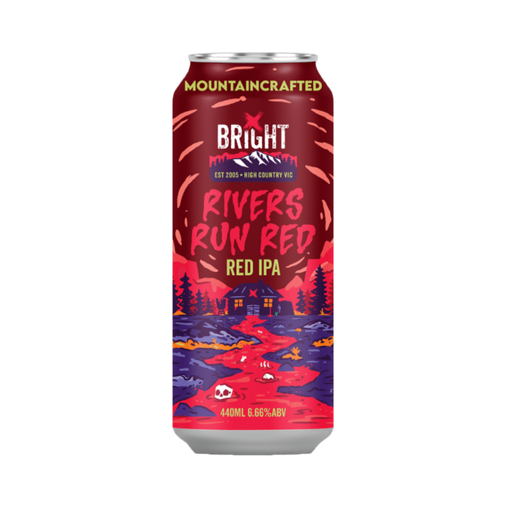 Bright Brewery - Rivers Run Red Red IPA 6.66% 440ml Can