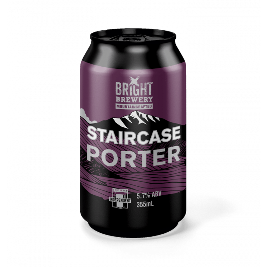 Bright Brewery - Staircase Porter 5.7% 355ml Can