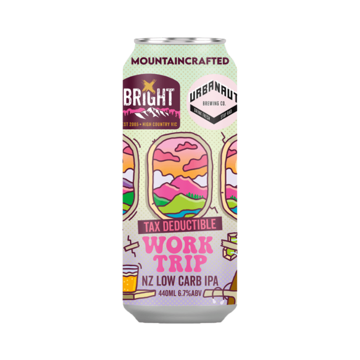 Bright Brewery - Tax Deductible Work Trip NZ Low Carb  IPA 6.7% 440ml Can