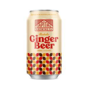 Capital Brewing Co - Alcoholic Ginger Beer 3.5% 330ml Can