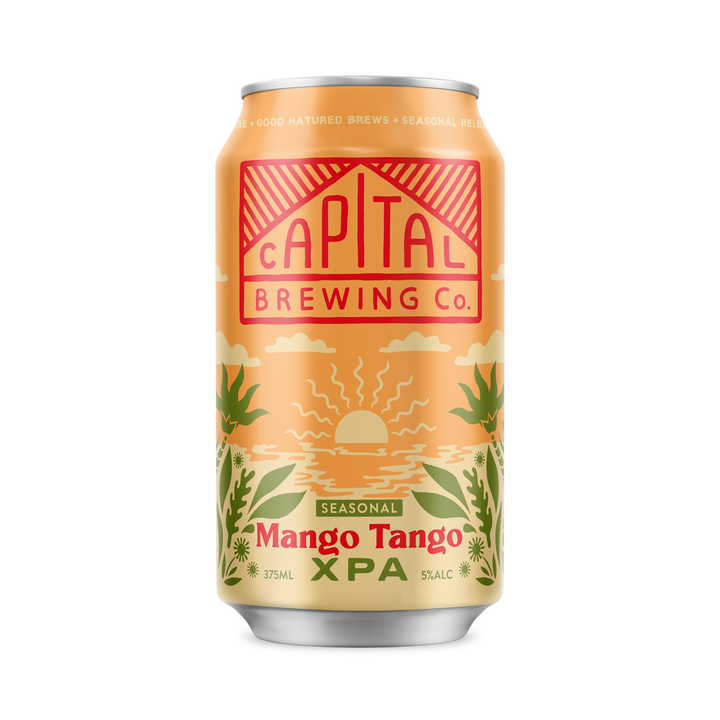 Capital Brewing Co - Mango Tango XPA 5% 375ml Can