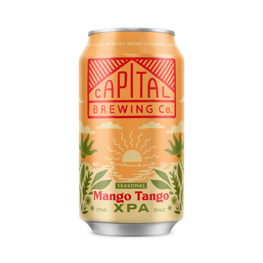 Capital Brewing Co - Mango Tango XPA 5% 375ml Can