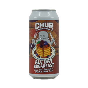 Chur Brewing Co - All Day Breakfast All the Berries & Maple Sour 5.5% 440ml Can