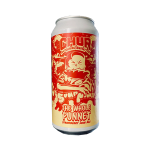 Chur Brewing Co - The Whole Punnet Strawberry Sour 5.5% 440ml Can