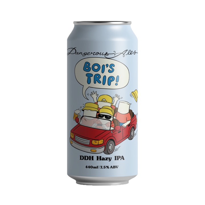 Dangerous Ales - Boi's Trip Double Dry Hopped Hazy IPA 7.5% 440ml Can