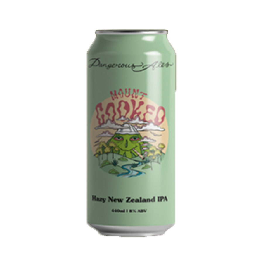 Dangerous Ales - Mount Cooked Hazy NZ IPA 8% 440ml Can