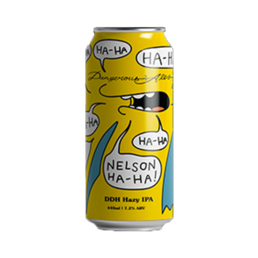 Dangerous Ales - Nelson Ha Ha! DDH Hazy IPA 7.2% 440ml Can