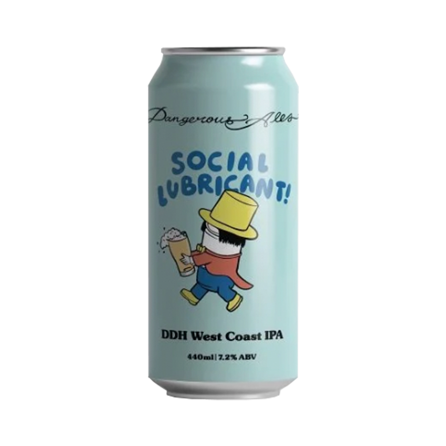 Dangerous Ales - Social Lubricant DDH West Coast IPA 7.2% 440ml