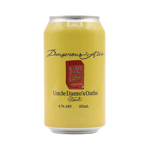 Dangerous Ales - Uncle Damo's Oaths Stout 5.2% 355ml Can