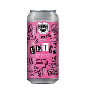 Deeds Brewing - Fetch Pink Hazy Pale 4.8% 440ml Can