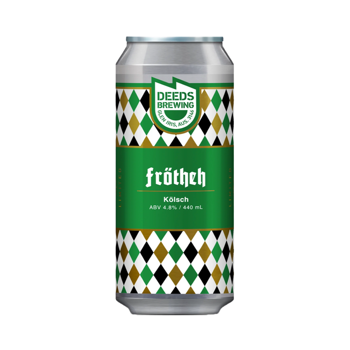 Deeds Brewing - Frotheh Kolsch 4.8% 440ml Can