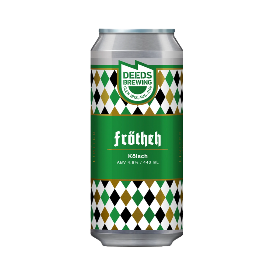 Deeds Brewing - Frotheh Kolsch 4.8% 440ml Can