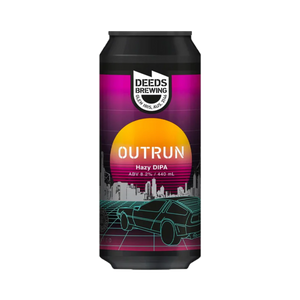 Deeds Brewing - Outrun Hazy Double IPA 8.2% 440ml Can