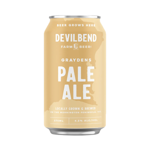Devilbend Farm Beer - Graydens Pale 4.2% 375ml can