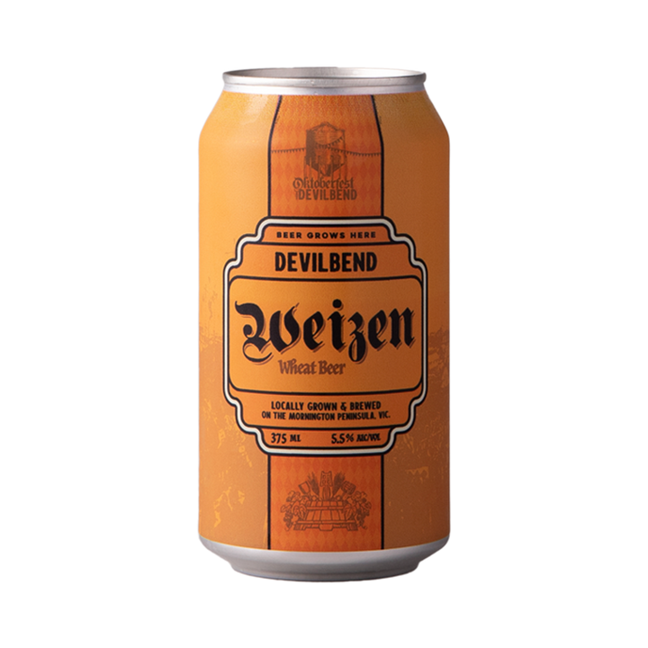 Devilbend Farm Beer - Weizen Wheat Beer 5.5% 375ml Can