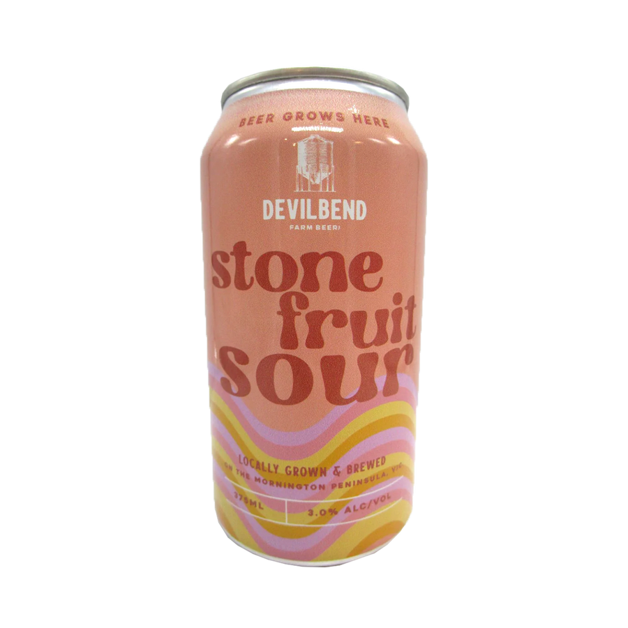 Devilbend Farm Beer - Stone Fruit Sour 3% 375ml Can
