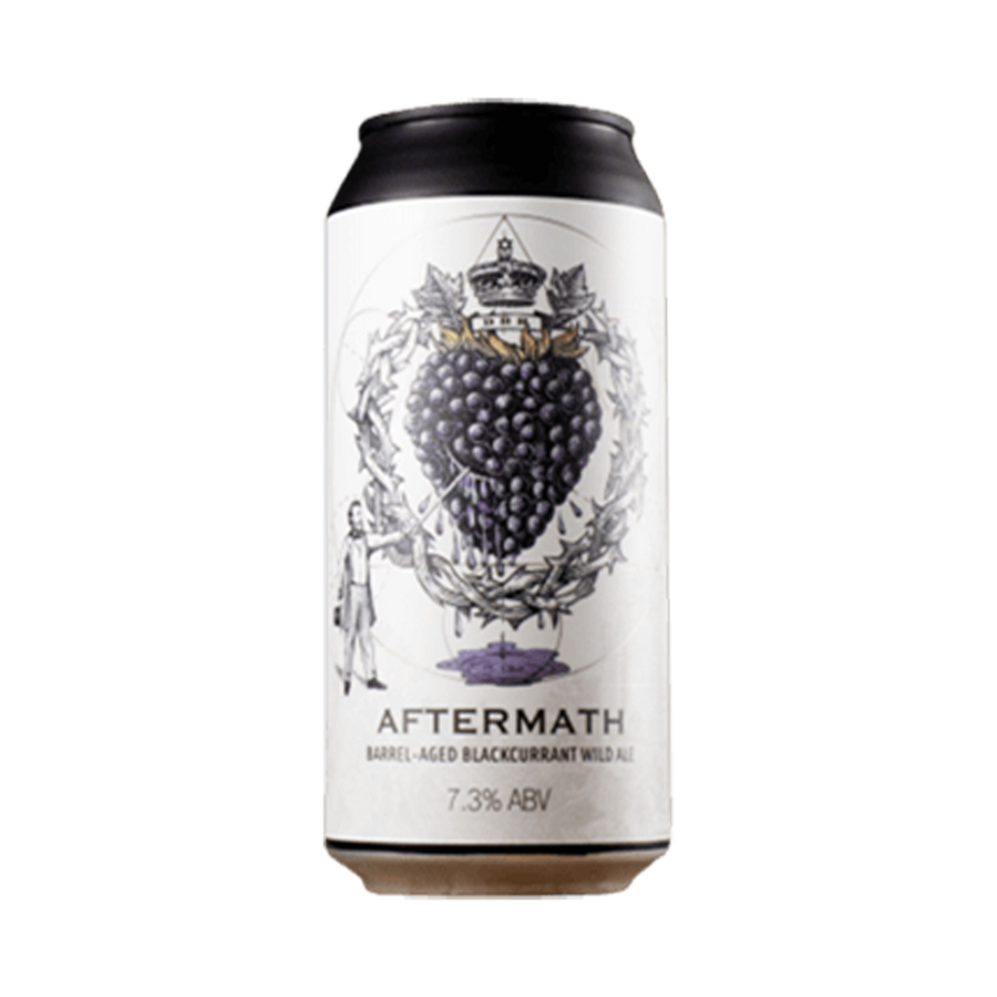 Dollar Bill Brewing - Aftermath Blackcurrent Barrel Aged Sour 7.3% 440ml Can